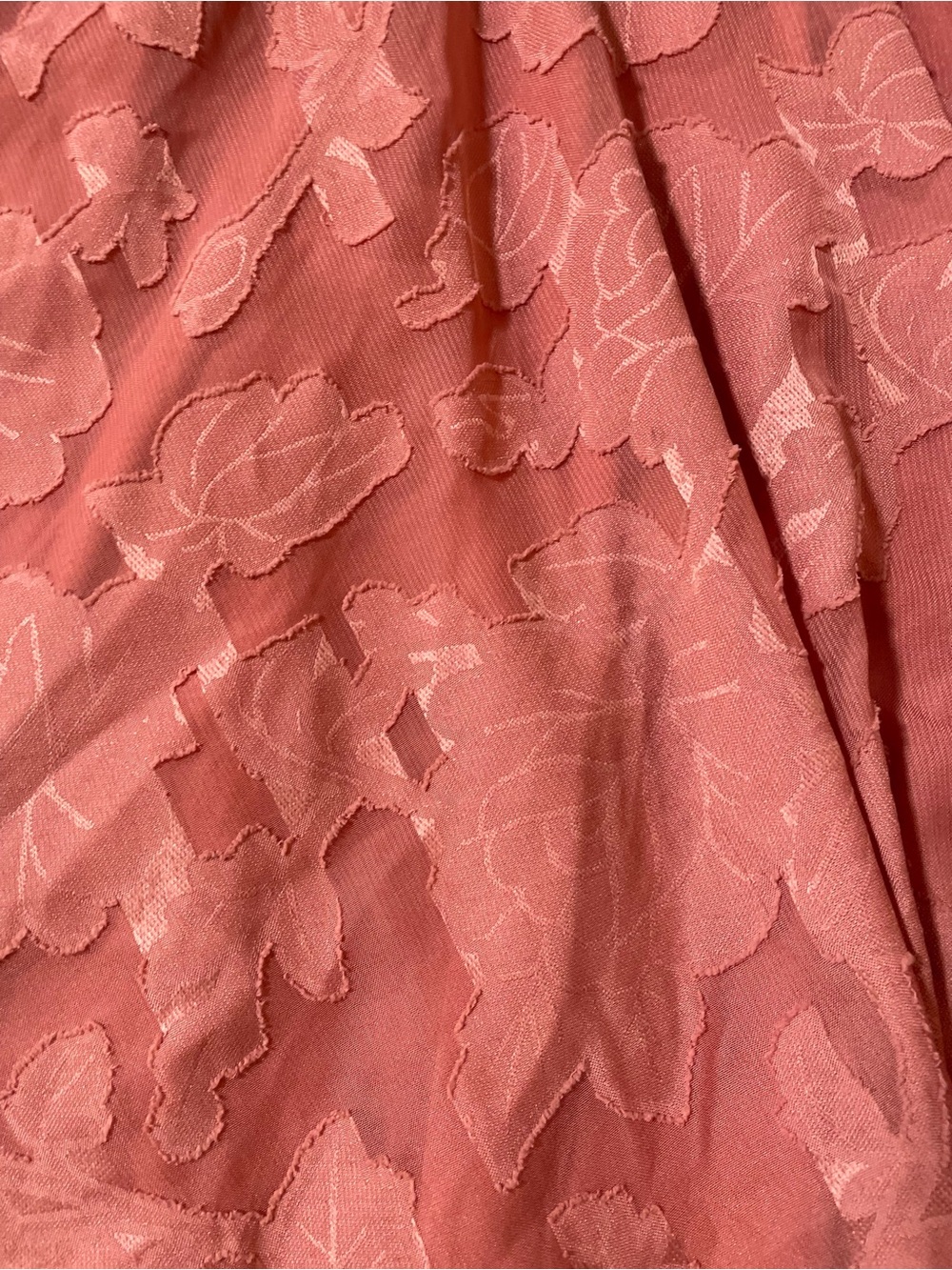 Lulus Feminine Romantic Coquette Vintage Rose Pink Burnout Floral Skater Dress M - Picture 4 of 14